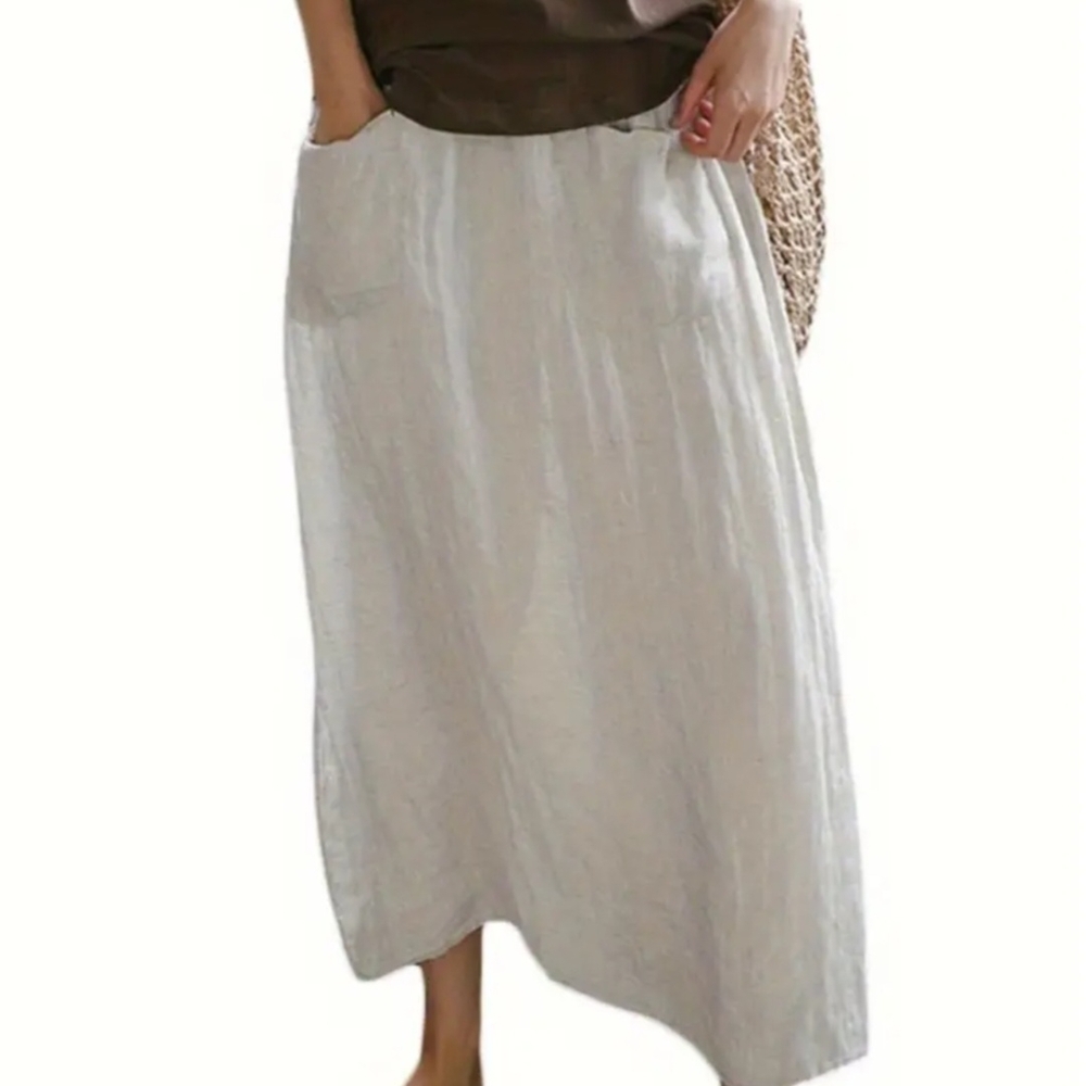 SOLD 🆕️Elegant Cream Wide Leg Pants
